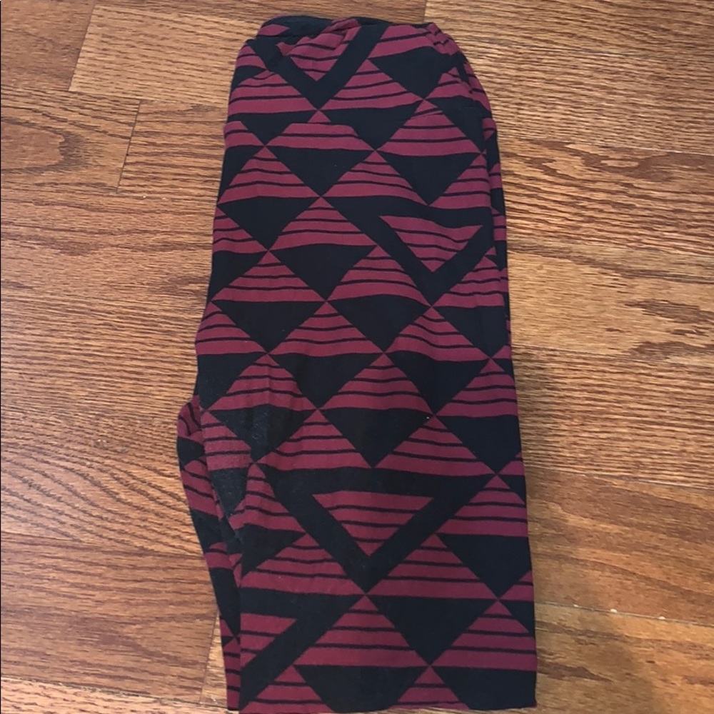 Leggings Garnet and Black